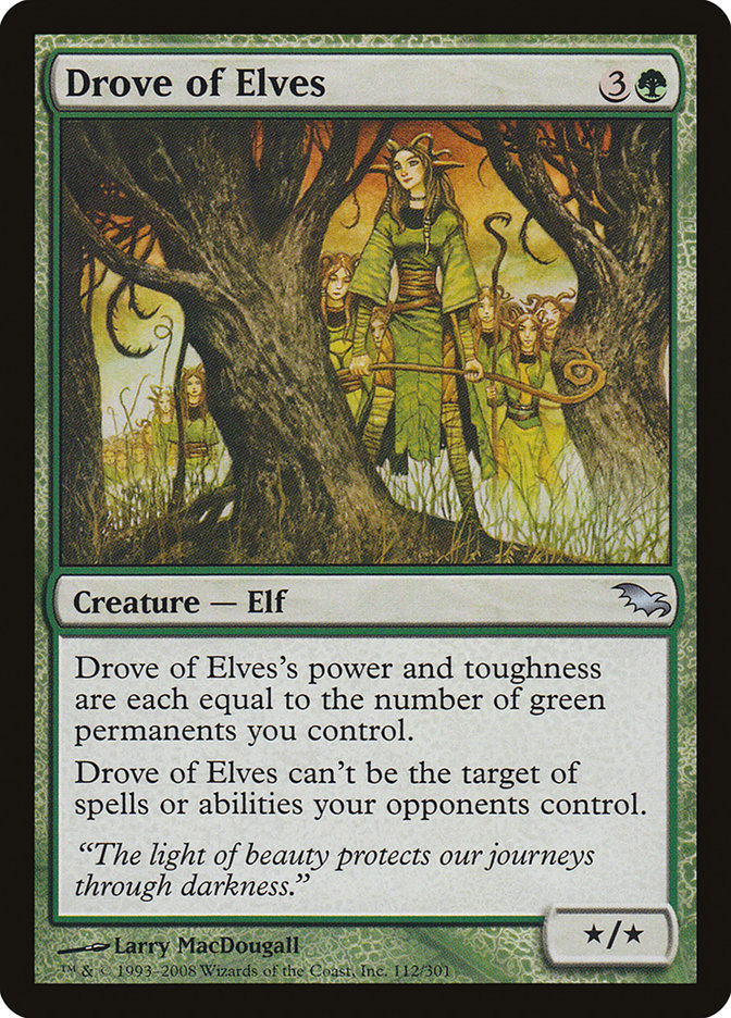 Drove of Elves [Shadowmoor] | Gamer Loot