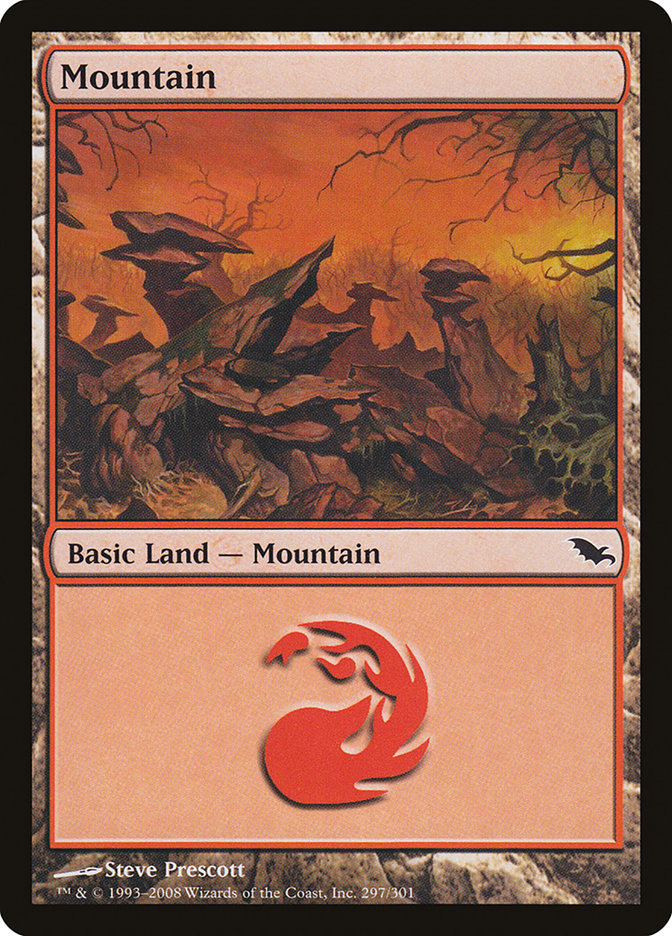 Mountain (297) [Shadowmoor] | Gamer Loot