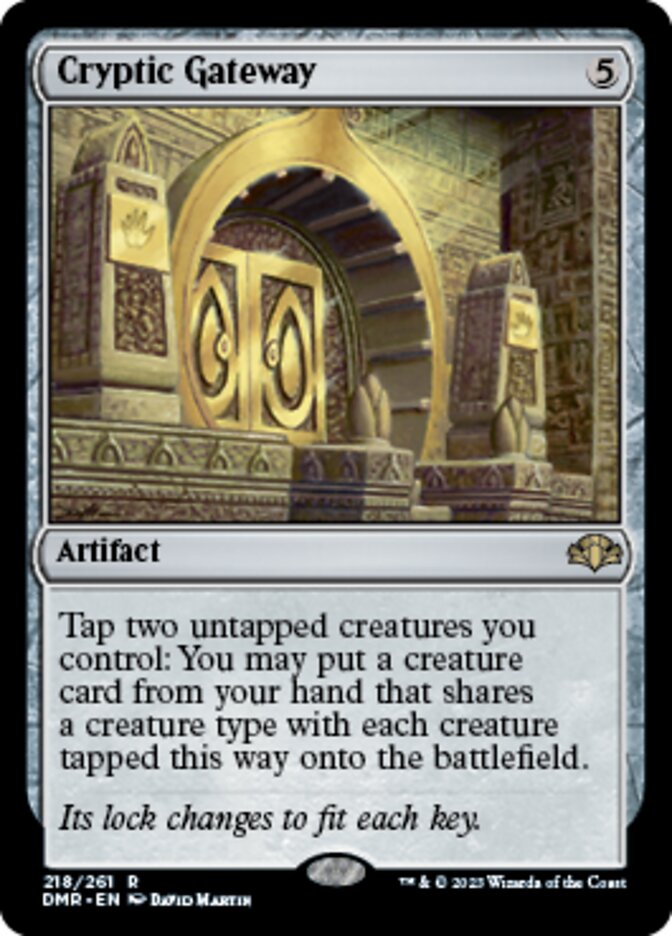 Cryptic Gateway [Dominaria Remastered] | Gamer Loot