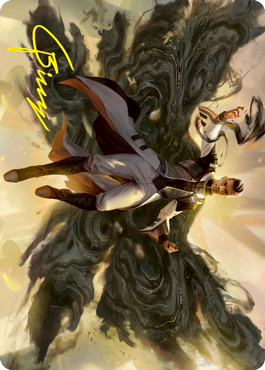 Arrogant Poet Art Card (Gold-Stamped Signature) [Strixhaven: School of Mages Art Series] | Gamer Loot