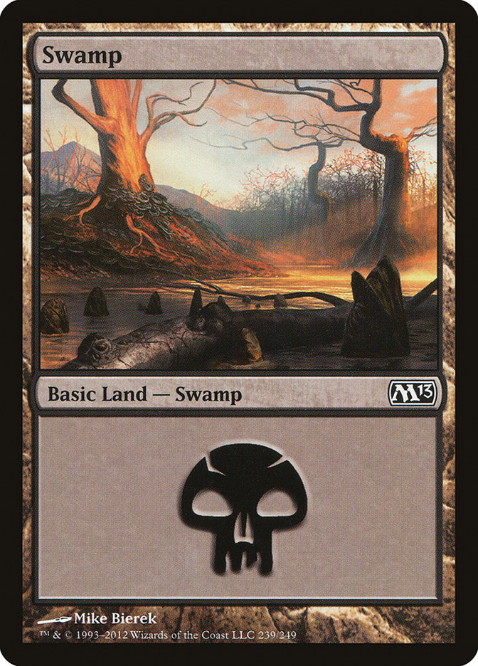 Swamp (239) [Magic 2013] | Gamer Loot