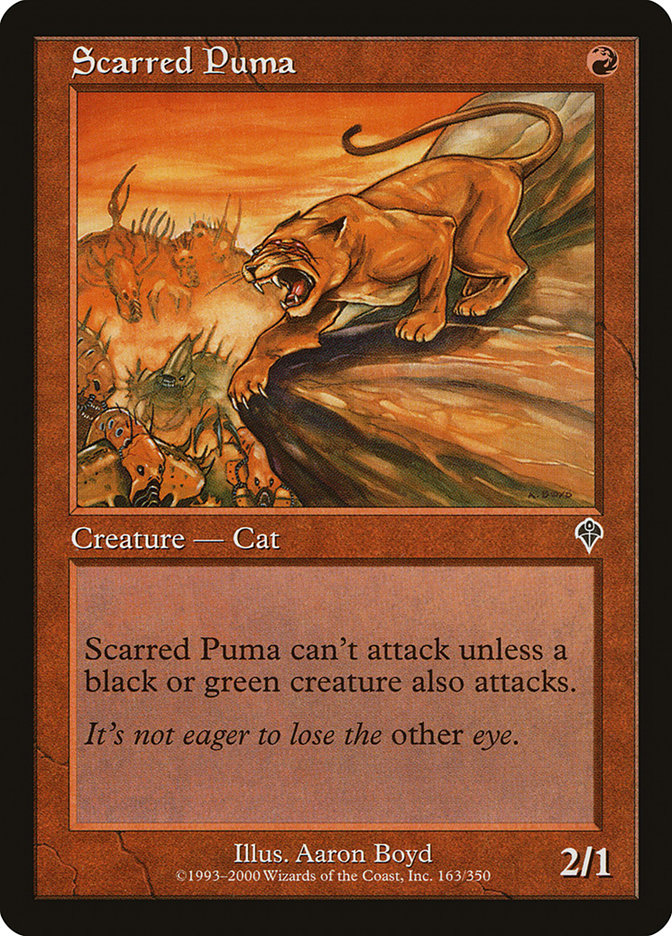 Scarred Puma [Invasion] | Gamer Loot