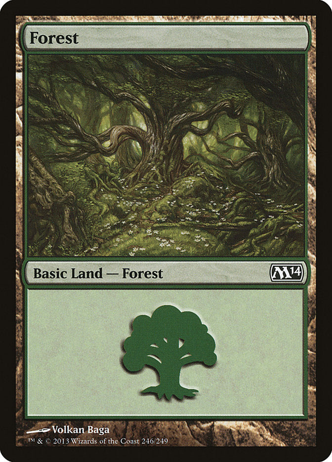 Forest (246) [Magic 2014] | Gamer Loot