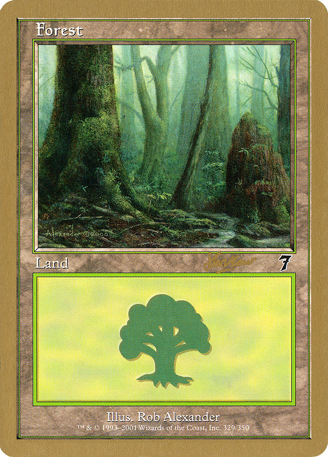 Forest (329) (Sim Han How) [World Championship Decks 2002] | Gamer Loot