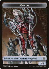 Golem // Rock Token [Commander Legends Tokens] | Gamer Loot