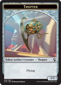 Thopter (025) // Servo Double-sided Token [Commander 2018 Tokens] | Gamer Loot
