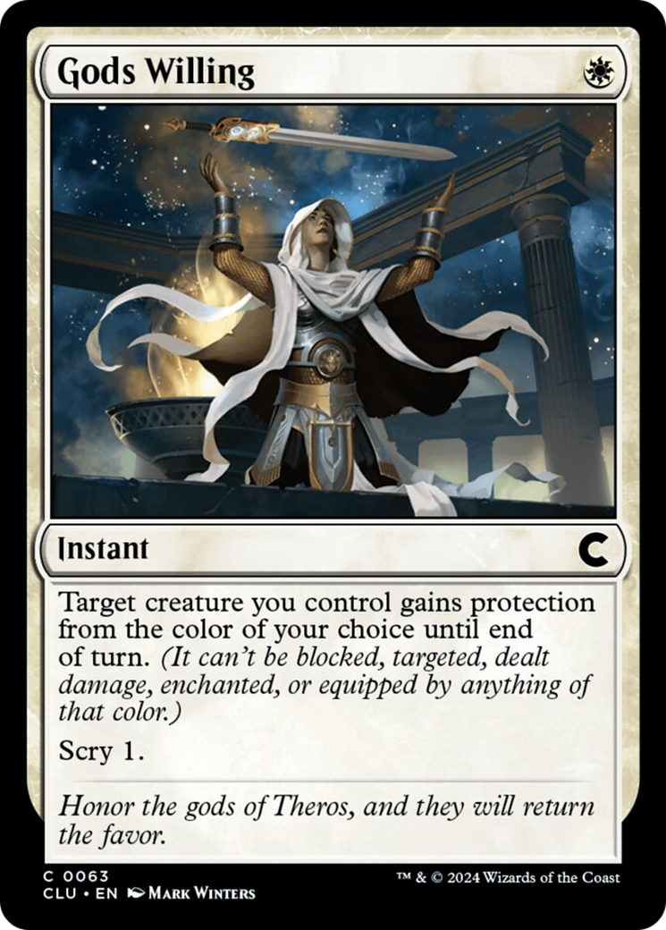 Gods Willing [Ravnica: Clue Edition] | Gamer Loot