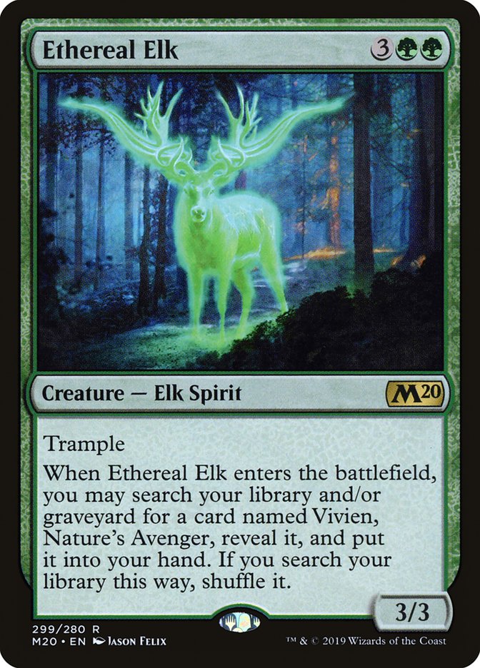 Ethereal Elk [Core Set 2020] | Gamer Loot