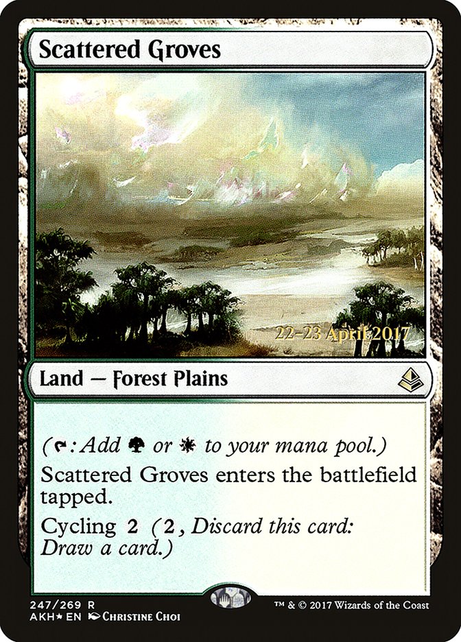 Scattered Groves  [Amonkhet Prerelease Promos] | Gamer Loot