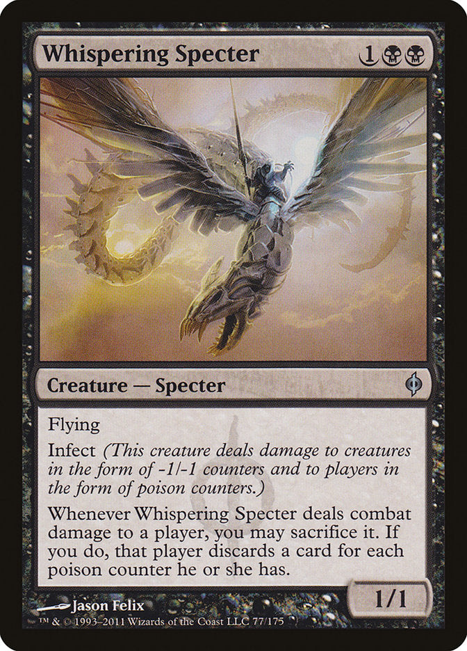 Whispering Specter [New Phyrexia] | Gamer Loot