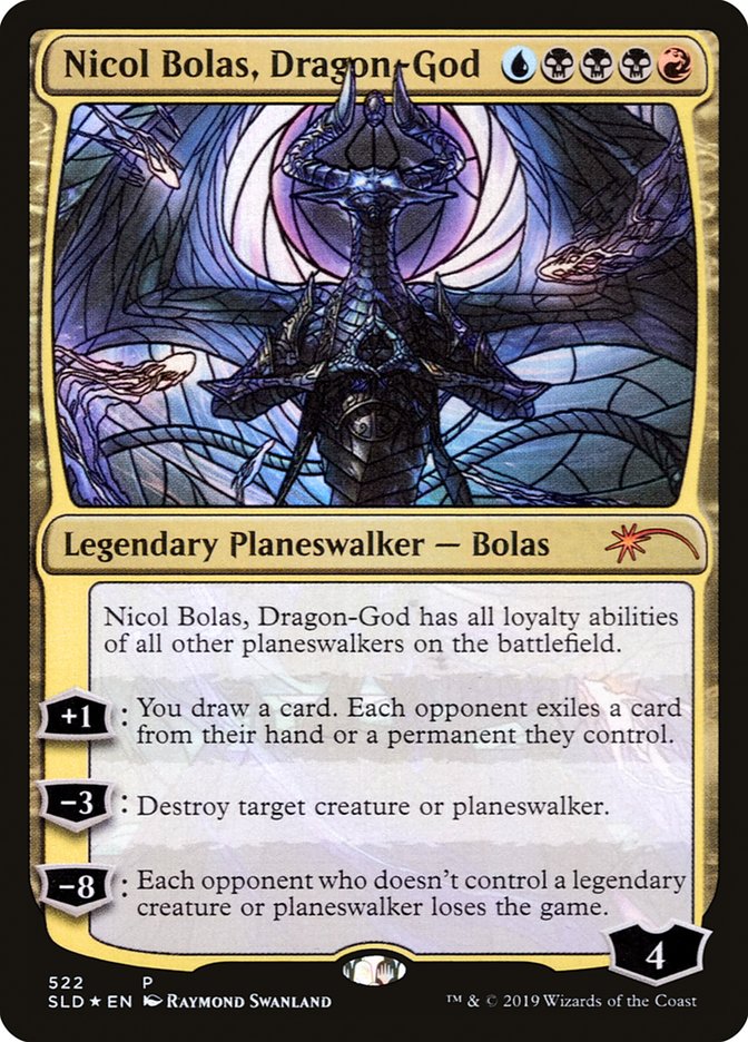 Nicol Bolas, Dragon-God (Stained Glass) [Secret Lair Drop Promos] | Gamer Loot