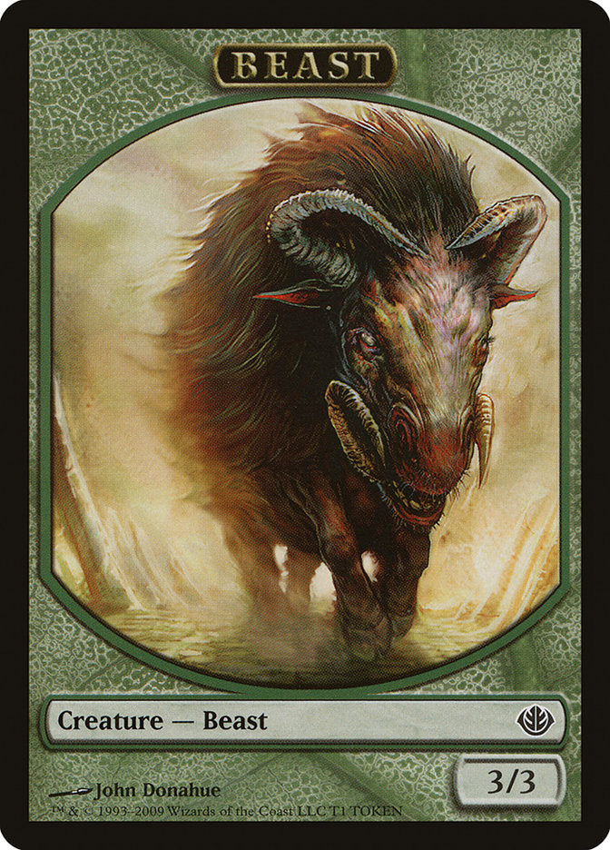 Beast (T1) [Duel Decks: Garruk vs. Liliana Tokens] | Gamer Loot