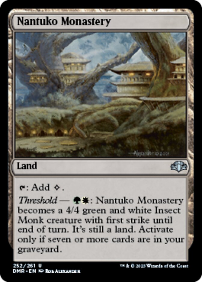 Nantuko Monastery [Dominaria Remastered] | Gamer Loot