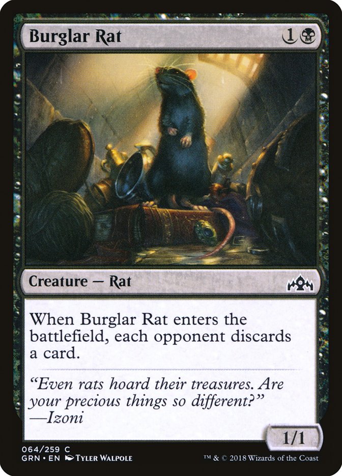 Burglar Rat [Guilds of Ravnica] | Gamer Loot