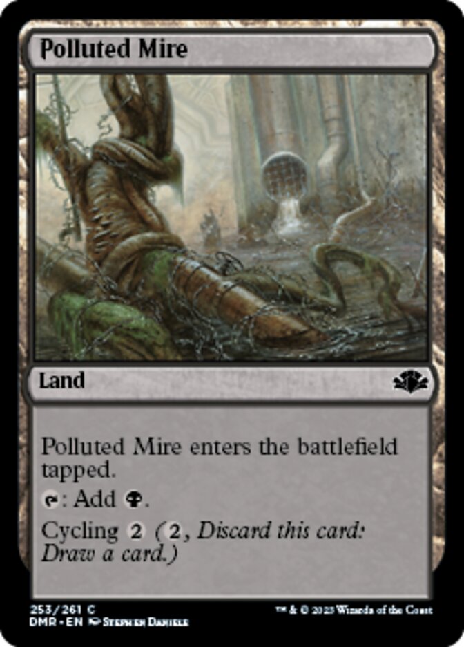 Polluted Mire [Dominaria Remastered] | Gamer Loot