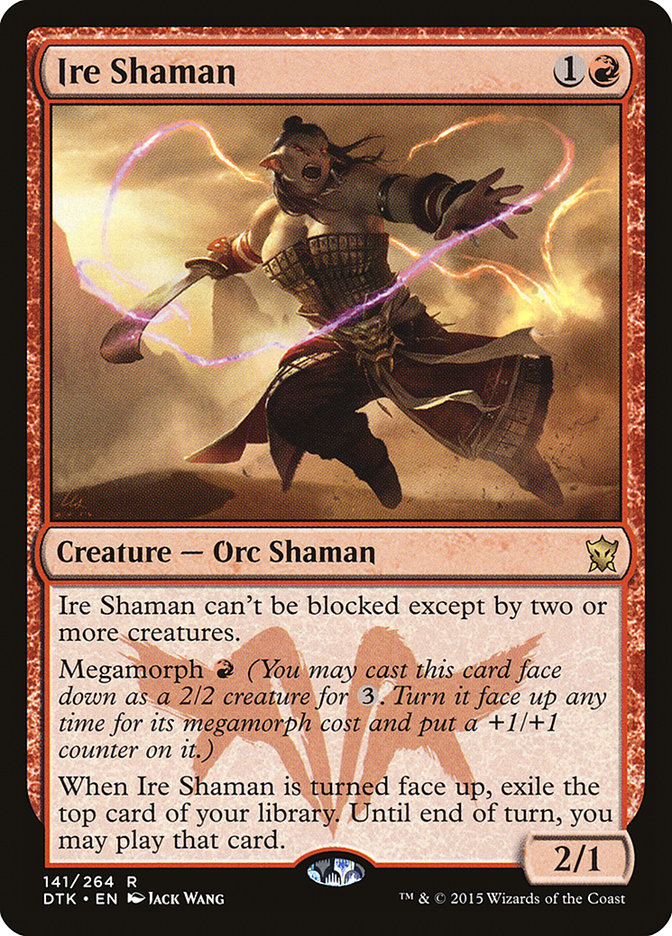 Ire Shaman [Dragons of Tarkir] | Gamer Loot