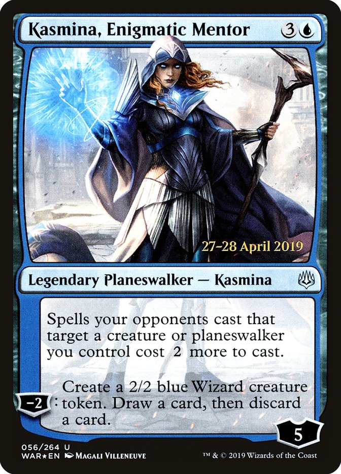 Kasmina, Enigmatic Mentor  [War of the Spark Prerelease Promos] | Gamer Loot