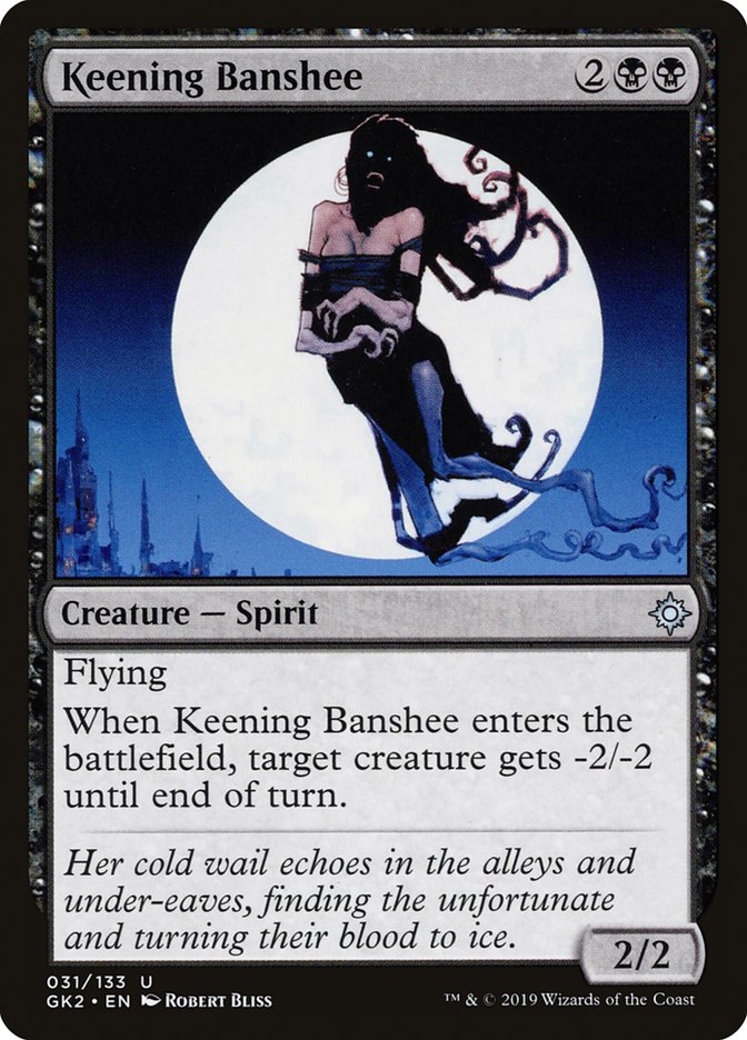 Keening Banshee [Ravnica Allegiance Guild Kit] | Gamer Loot