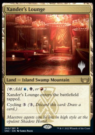 Xander's Lounge (Promo Pack) [Streets of New Capenna Promos] | Gamer Loot