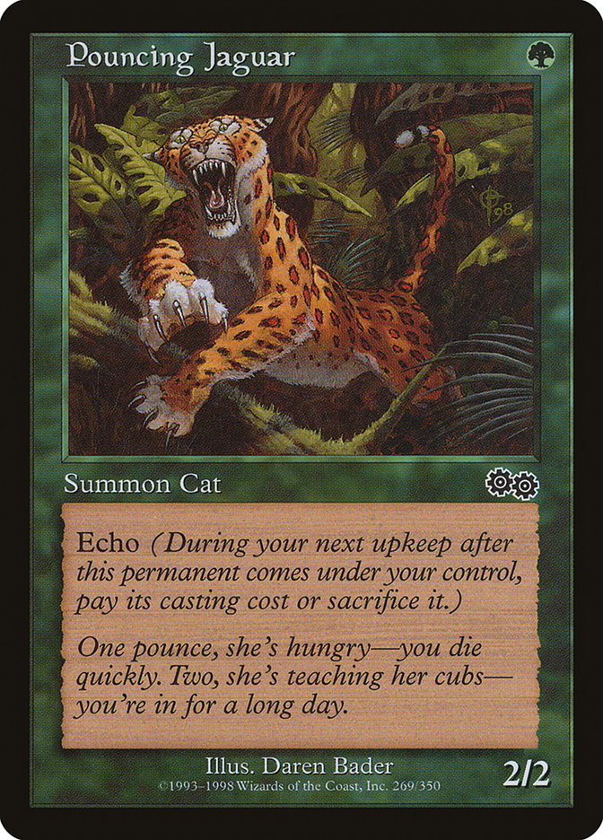 Pouncing Jaguar [Urza's Saga] | Gamer Loot