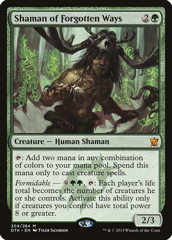 Shaman of Forgotten Ways [Dragons of Tarkir] | Gamer Loot