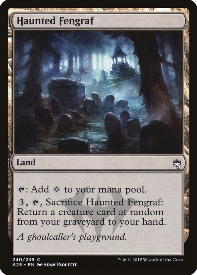 Haunted Fengraf [Masters 25] | Gamer Loot