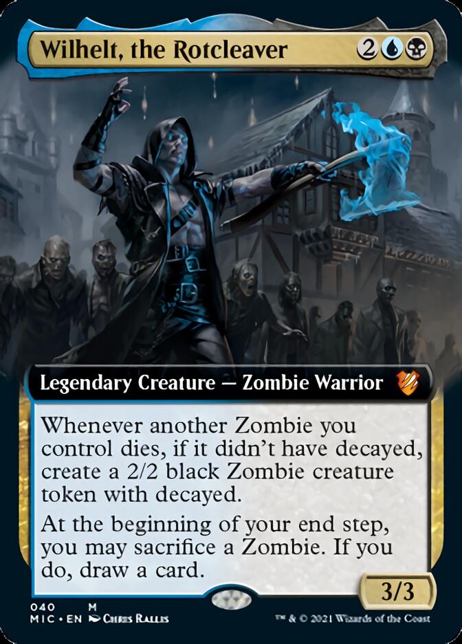 Wilhelt, the Rotcleaver (Extended) [Innistrad: Midnight Hunt Commander] | Gamer Loot