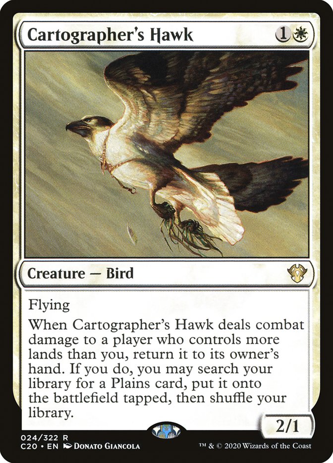 Cartographer's Hawk [Commander 2020] | Gamer Loot