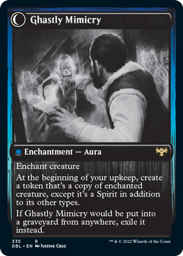 Mirrorhall Mimic // Ghastly Mimicry [Innistrad: Double Feature] | Gamer Loot