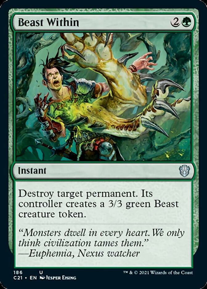 Beast Within [Commander 2021] | Gamer Loot