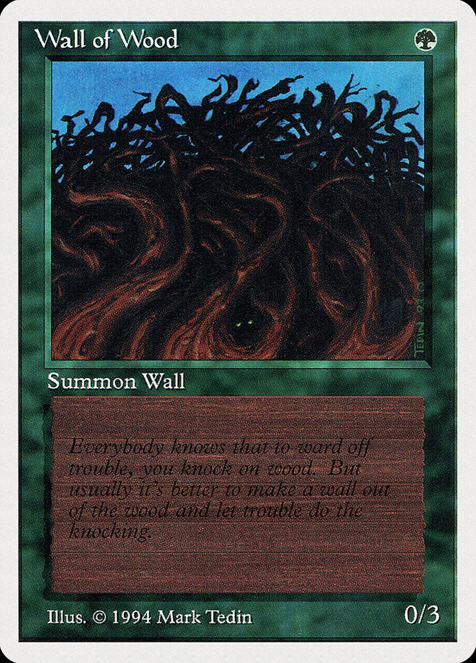 Wall of Wood [Summer Magic / Edgar] | Gamer Loot