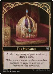 Horror // The Monarch Token [Commander Legends Tokens] | Gamer Loot