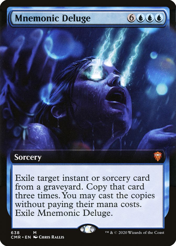 Mnemonic Deluge (Extended) [Commander Legends] | Gamer Loot