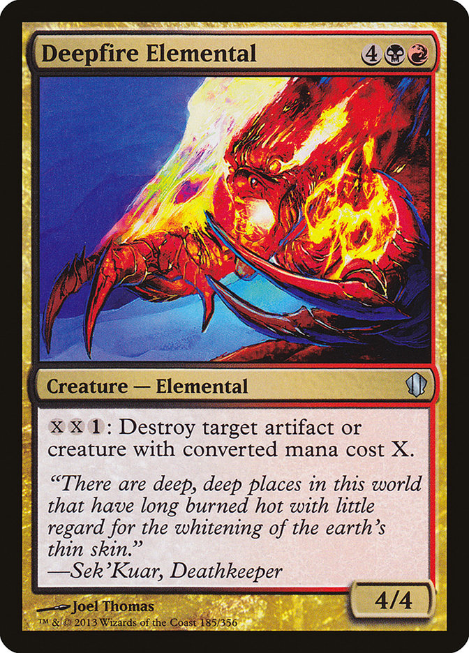 Deepfire Elemental [Commander 2013] | Gamer Loot