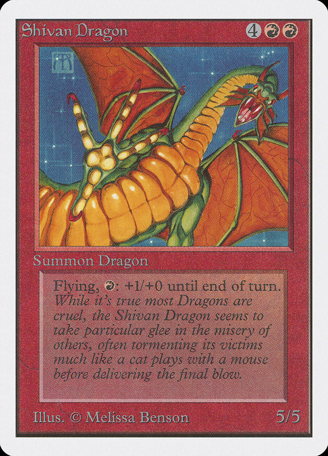 Shivan Dragon [Unlimited Edition] | Gamer Loot