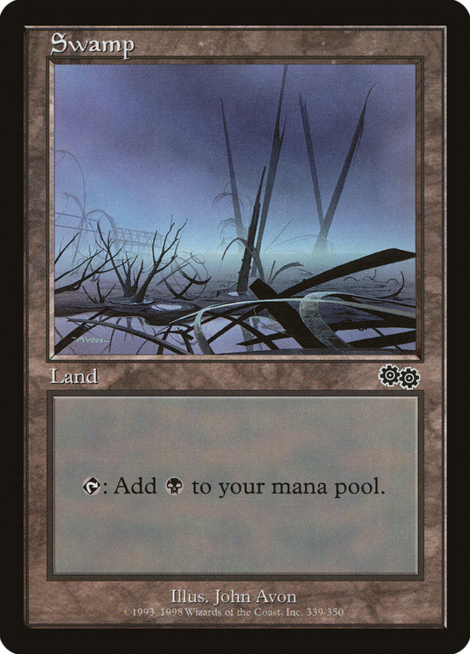 Swamp (339) [Urza's Saga] | Gamer Loot