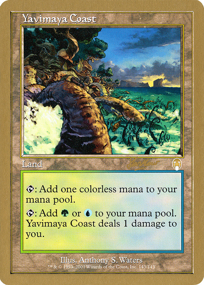 Yavimaya Coast (Sim Han How) [World Championship Decks 2002] | Gamer Loot