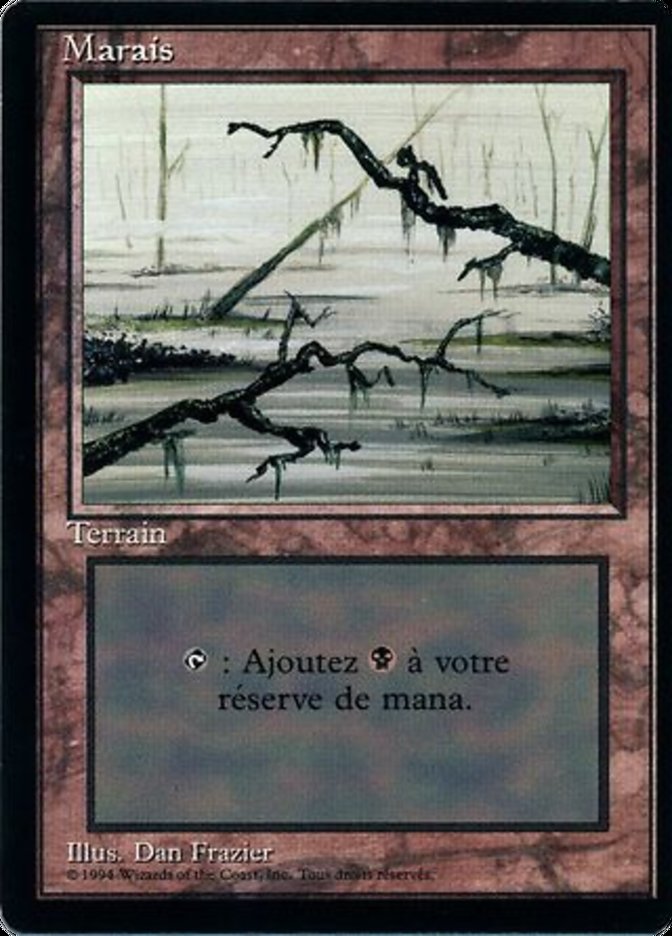 Swamp (C) [Foreign Black Border] | Gamer Loot