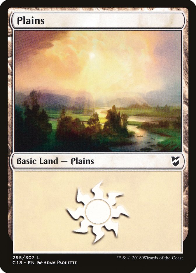 Plains (295) [Commander 2018] | Gamer Loot