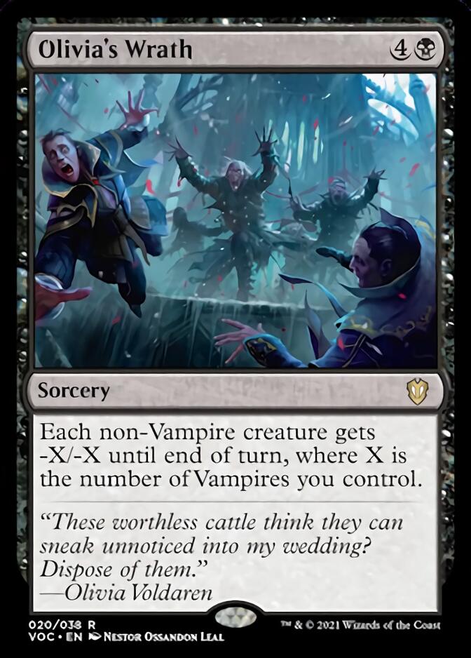 Olivia's Wrath [Innistrad: Crimson Vow Commander] | Gamer Loot