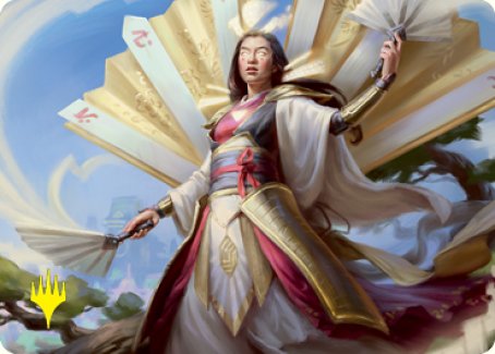 Imperial Subduer Art Card (Gold-Stamped Signature) [Kamigawa: Neon Dynasty Art Series] | Gamer Loot