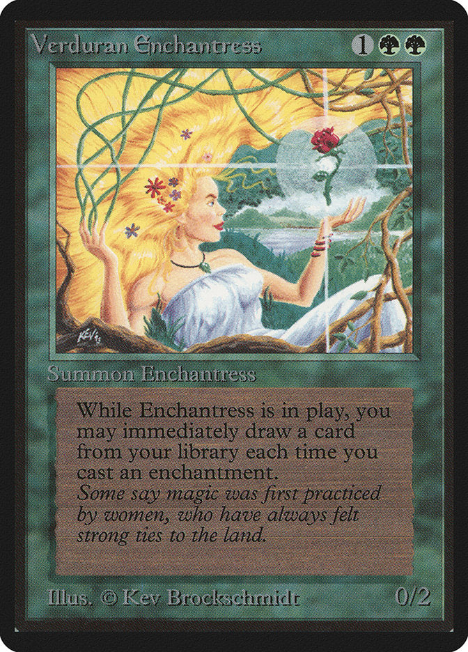 Verduran Enchantress [Limited Edition Beta] | Gamer Loot