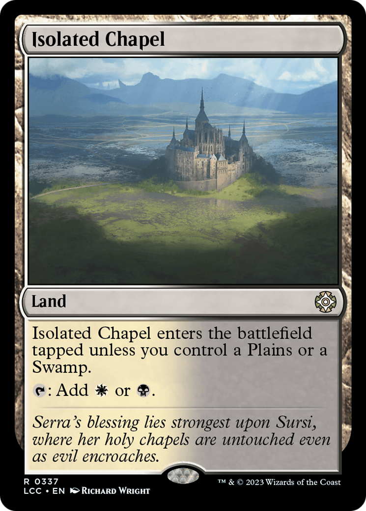 Isolated Chapel [The Lost Caverns of Ixalan Commander] | Gamer Loot