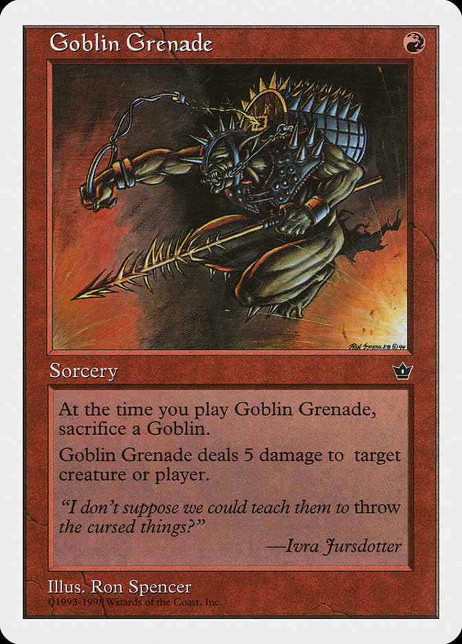 Goblin Grenade [Anthologies] | Gamer Loot