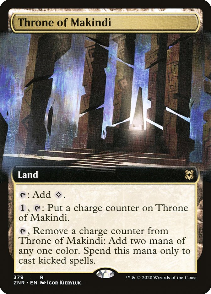 Throne of Makindi (Extended) [Zendikar Rising] | Gamer Loot