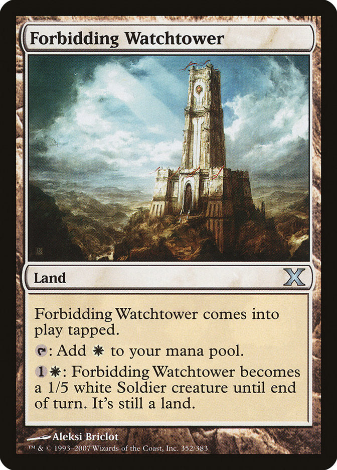 Forbidding Watchtower [Tenth Edition] | Gamer Loot