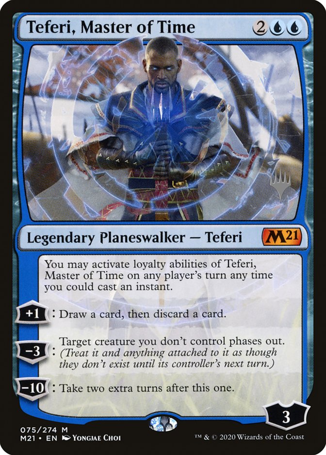 Teferi, Master of Time (Promo Pack) [Core Set 2021 Promos] | Gamer Loot