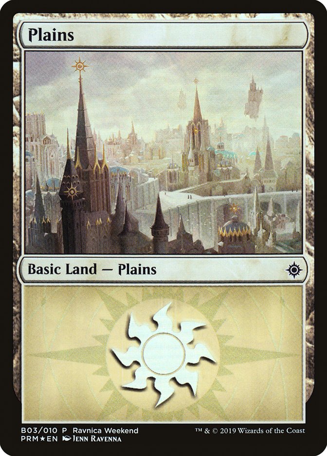 Plains (B03) [Ravnica Allegiance Guild Kit] | Gamer Loot