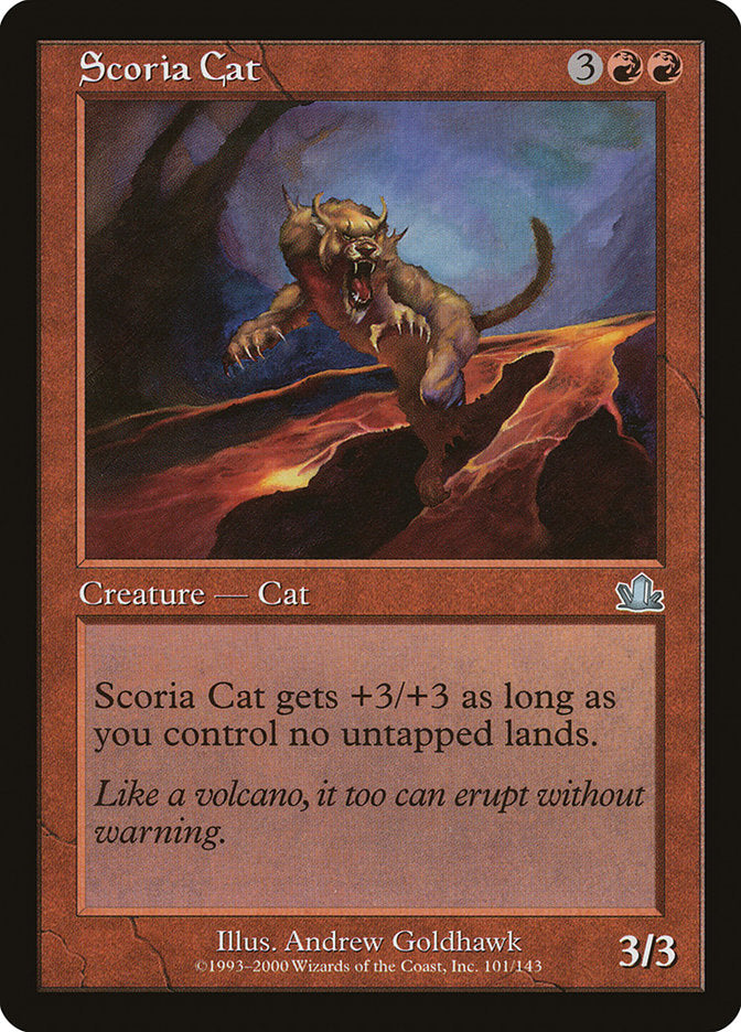 Scoria Cat [Prophecy] | Gamer Loot