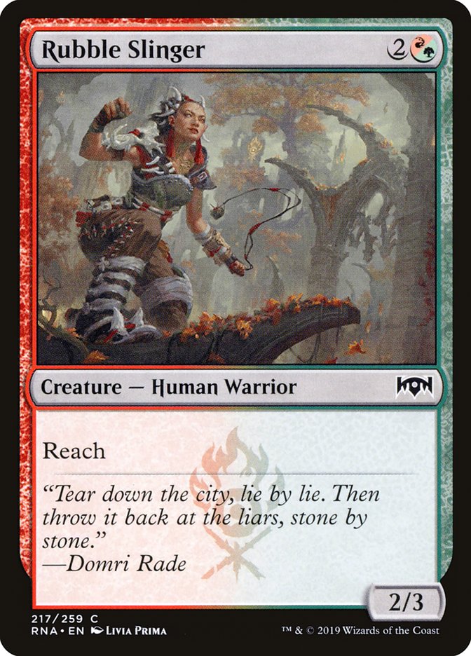 Rubble Slinger [Ravnica Allegiance] | Gamer Loot